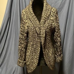 TULLE KNITTED CARDIGAN